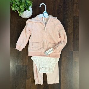 🆕 Carters Baby Girl 3pc Set
